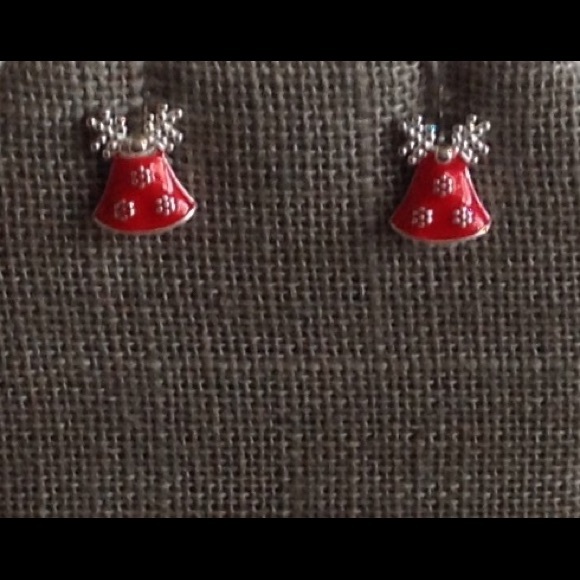 Sterling Silver (925) Bell Earrings - Picture 2 of 4